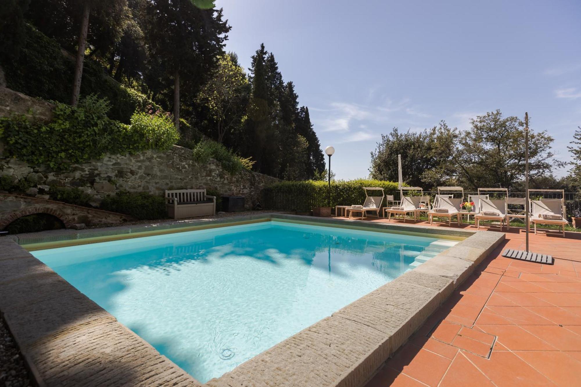 Fh55 Hotel Villa Fiesole Exterior foto